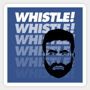 Whistles Give Me Mouth Hives Magnet